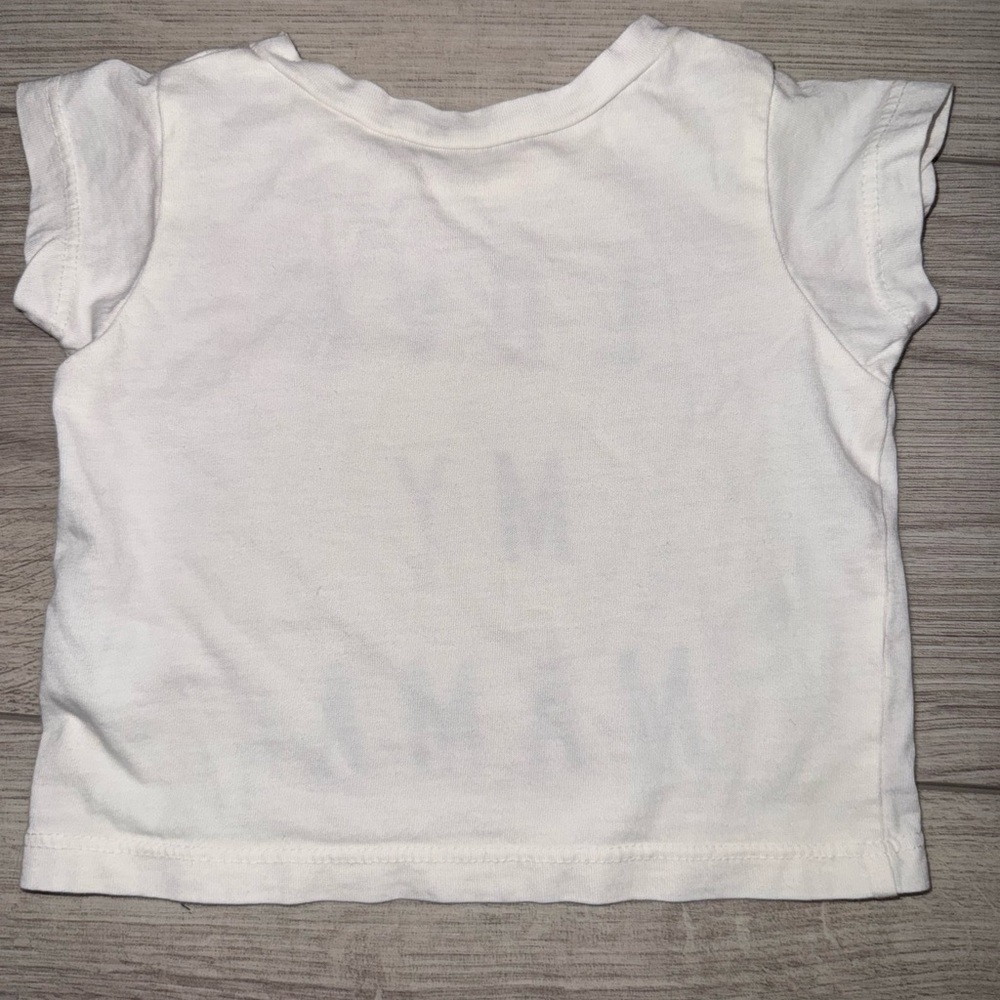 FORD AND WYATT White Kids Shirt with 'Love My Mama' Print - Picture 2 of 2